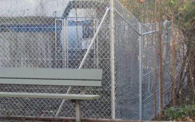 Der Zaun ist errichtet